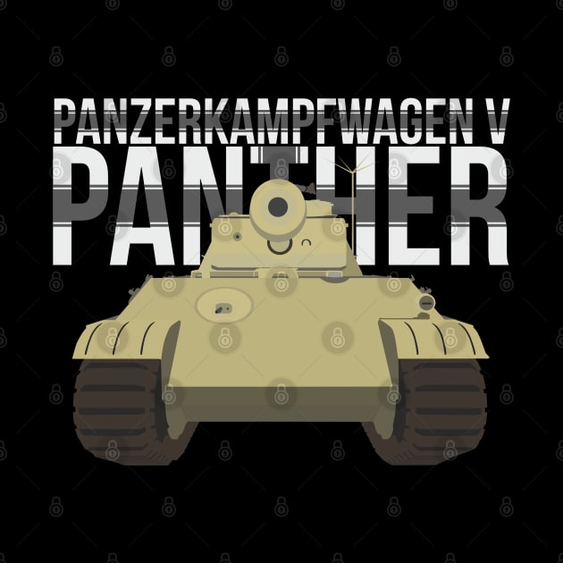 German medium tank Pz-V Panther by FAawRay