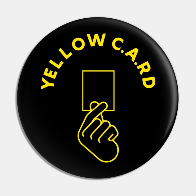 IU Yellow card Pin by KPOPBADA