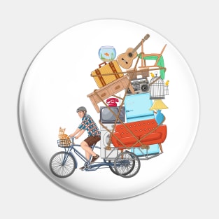 Life on the Move Pin