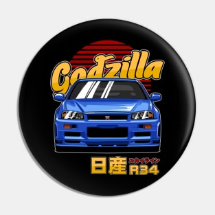 Nissan Skyline R34 GTR Pin