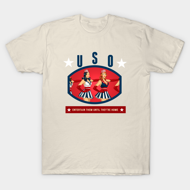 Discover USO GIRLS - Captain America - T-Shirt