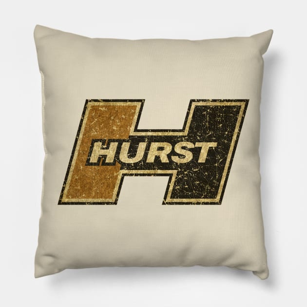 Retro Vintage Hurst Performance 1958 Pillow by Jejakseti