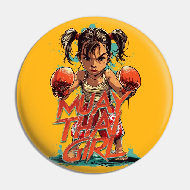 Muay Thai Girl, Cute Thai Boxing Girl Pin by emmjott