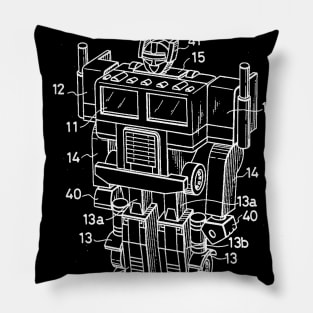 G1 Optimus Prime Patent Pillow