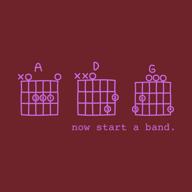 Now start a band - The OC - Seth Cohen Inspired Design by Something Clever