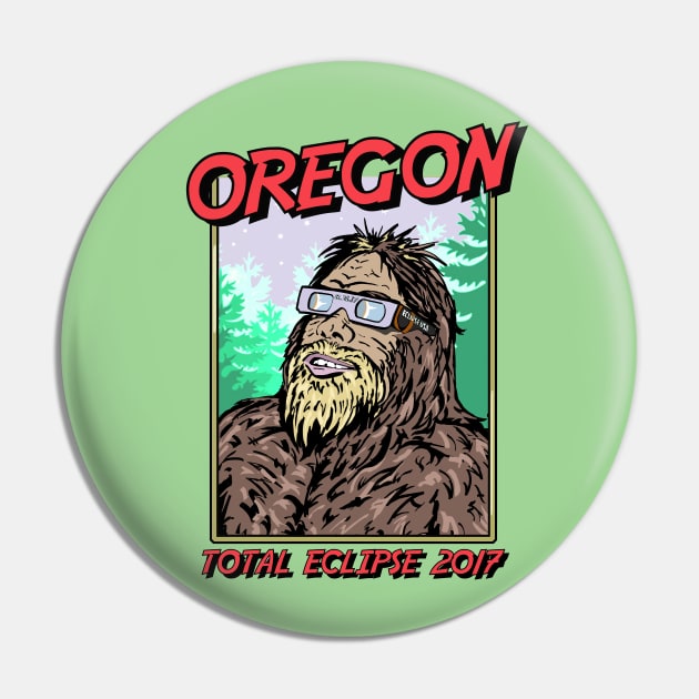 Sasquatch Totality Pin by FanboyMuseum