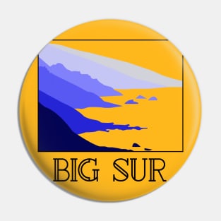 Big Sur Coastline Pin