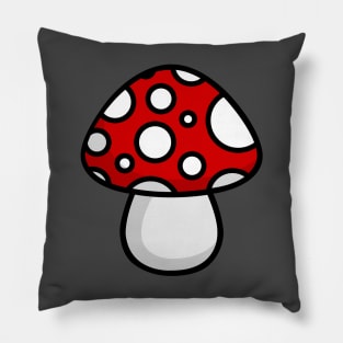 Red Agaric Pillow