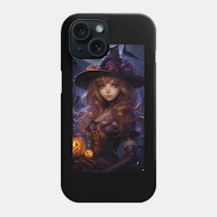 Witch girl Phone Case