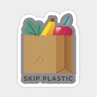 Skip Plastic Magnet