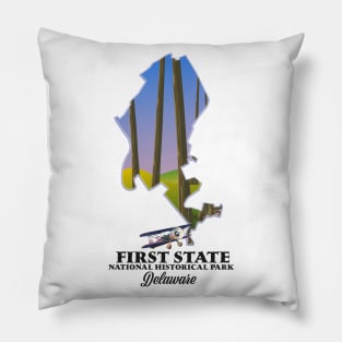 First State National Historical Park Delaware Pillow