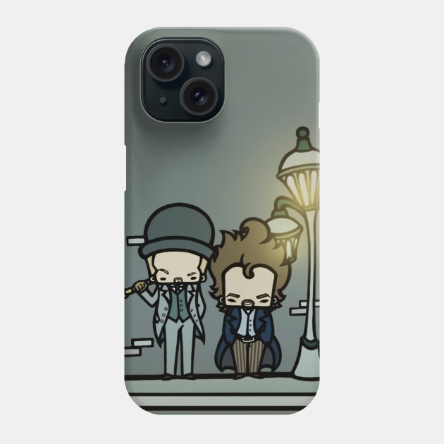 Holmes Watson Phone Case by xanderbaldini