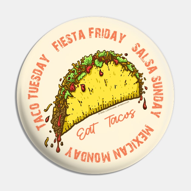 TACO DAYS Pin by Jitterfly