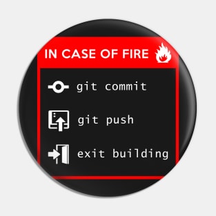 In case of fire - Git commit Pin