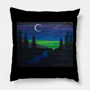 Mountain Moonlight Pillow