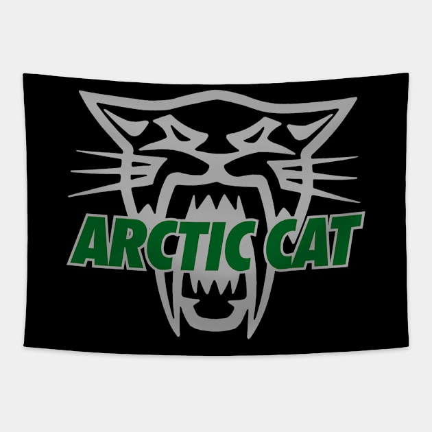 ARCTIC CATT SNOWMOBILE Tapestry by sikumiskuciang