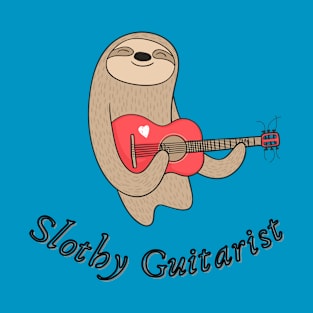 Slothy Guitarist T-Shirt