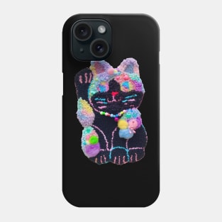 arcade lucky cat Phone Case