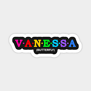 Vanessa - Butterfly. Magnet