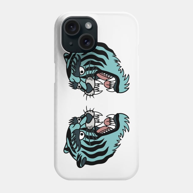 Snow Tiger Phone Case by Evgenia