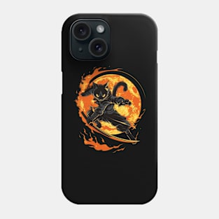 Cat Ninja Saga Stealthy Assassin Phone Case