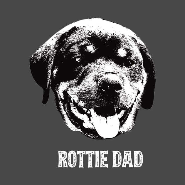 Rottweiler Dad by DoggyStyles