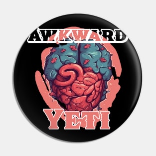 Awkward Yeti Pin