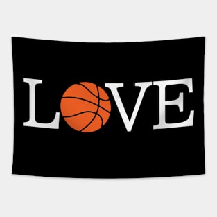 Basketball Love Tapestry