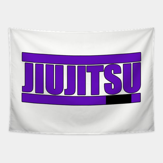 Brazilian Jiujitsu Purple Belt Ranked Tapestry by  The best hard hat stickers 