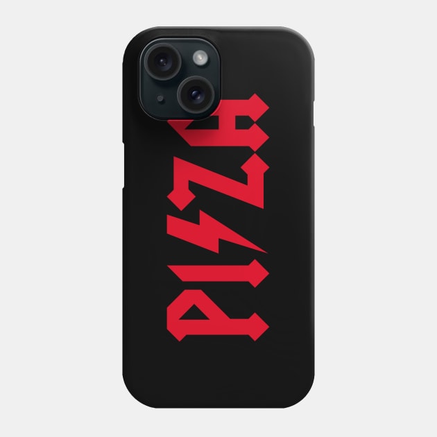 Pizza Rock Music Hard Rock Rock n roll Pizza lover Phone Case by LaundryFactory