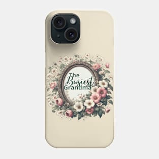 Busy grandma Phone Case