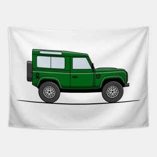 Land Rover Defender - Green Tapestry