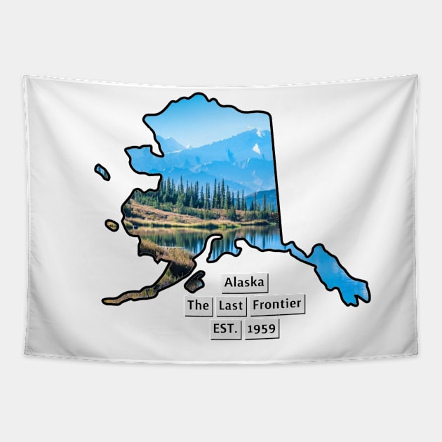 Alaska USA Tapestry by Designs by Dyer