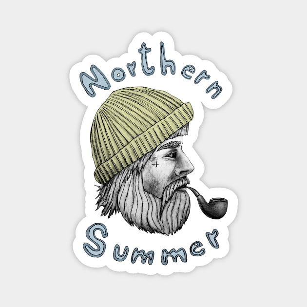 Norhen Summer Magnet by HanDraw