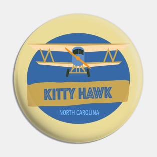 Kitty Hawk NC Biplane Pin