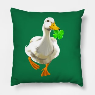 Lucky Duck Pillow