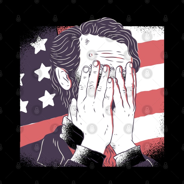 Abraham Lincoln Facepalm by madeinchorley