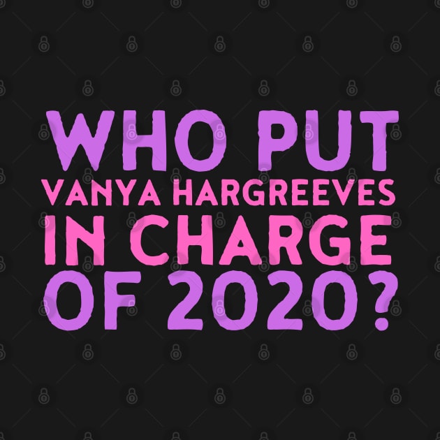 who put vanya hargreeves in chrage of 2020? by gochiii