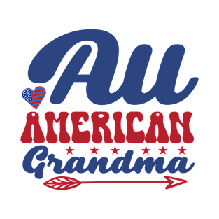 All American Grandma T-Shirt