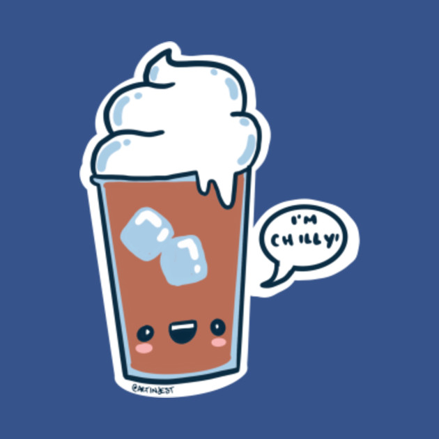 Disover Iced Coffee is chilly - Coffee - T-Shirt