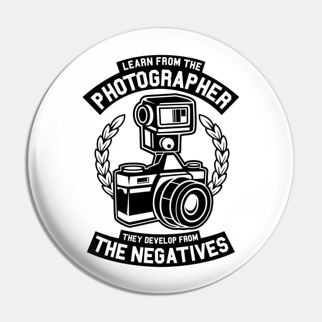 Photographer Pin by CRD Branding