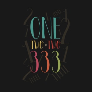 1 2 3 One Two Three T-Shirt