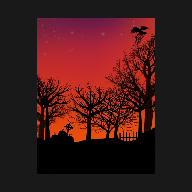 Halloween Graveyard by Flux+Finial