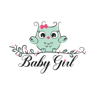 Baby girl cute owl T-Shirt