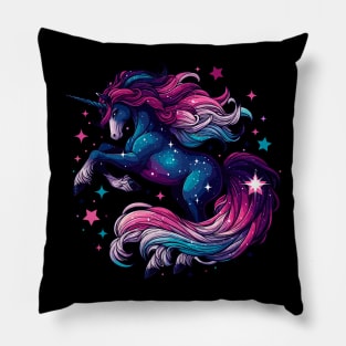 Galaxy Unicorn Pillow