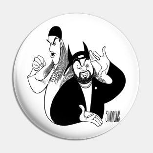 Jay and Silent Bob Pin