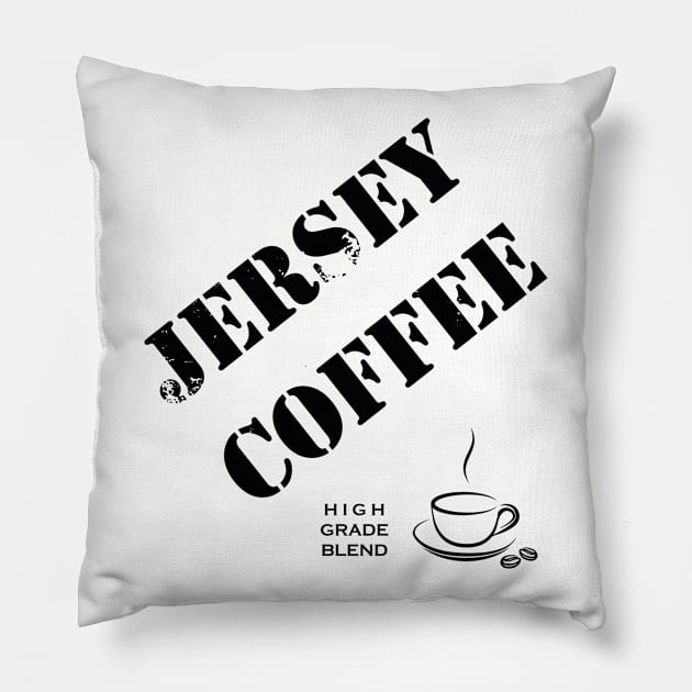 Jersey Coffee Pillow by pasnthroo