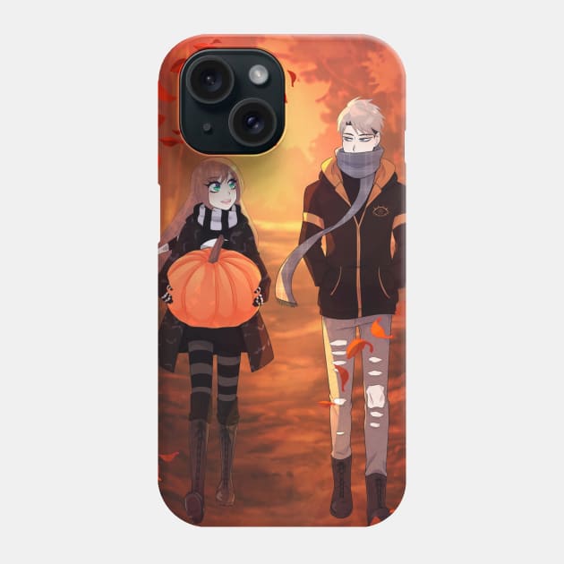 Autumn Breeze Phone Case by Noroi Nikki