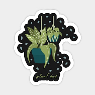 Plant dad Magnet