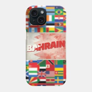 Bahrain Vintage style retro souvenir Phone Case